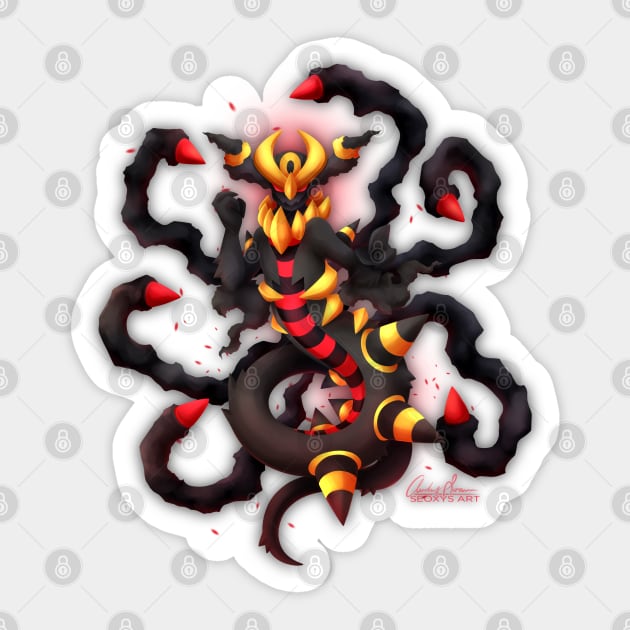 Serpentine Terror Sticker by seosaur